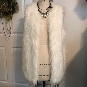 RRR Faux lamb vest